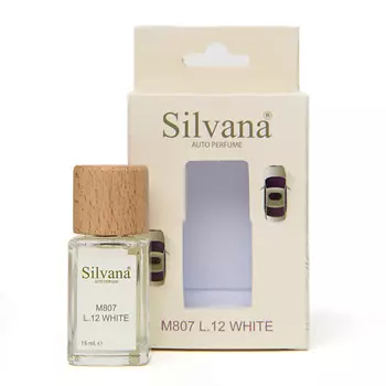 SILVANA Ароматизатор для авто "807-L.12 WHTE "