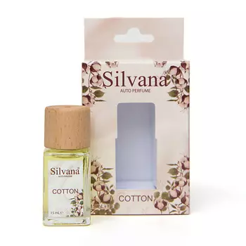 SILVANA Ароматизатор для авто "COTTON"