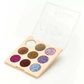 SILVANA Тени белстящие для век GLITTER EYESHADOW