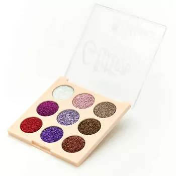 SILVANA Тени белстящие для век GLITTER EYESHADOW
