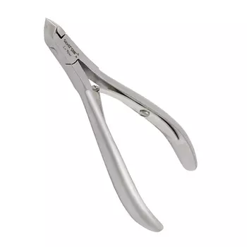 SILVER STAR Кусачки для кутикулы с ручной заточкой, 4мм