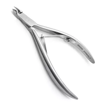 SILVER STAR Кусачки для кутикулы с ручной заточкой, 4 мм