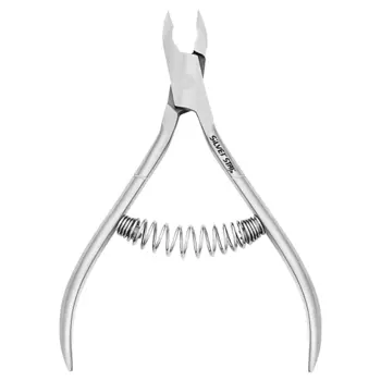 SILVER STAR Кусачки для кутикулы с ручной заточкой с пружинками 5 мм