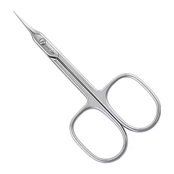 SILVER STAR Ультратонкие маникюрные ножницы для кутикулы с ручной заточкой НСС 508