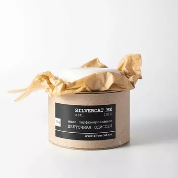 SILVERCAT.ME Мыло твердое "ЦВЕТОЧНАЯ ОДИССЕЯ"