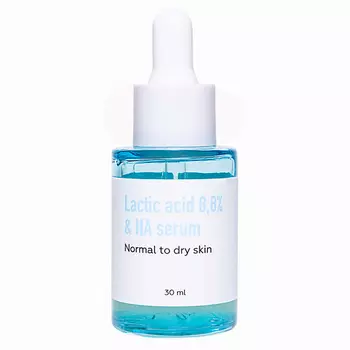 SIMPLE BEAUTY Сыворотка для сухой кожи с молочной и гиалуроновой кислотой