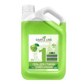 SIMPLE LINE Гель для стирки универсальный автомат 3000.0