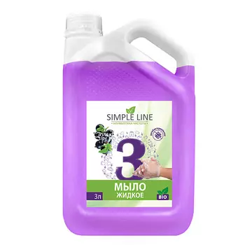 SIMPLE LINE Жидкое мыло для рук и тела Черная смородина 3000.0