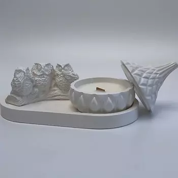 SIMVOLASTRO Набор свеча из воска + статуэтка 50.0