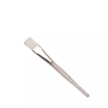 SINGI Кисть скошенная (волос) для нанесения масок 17х2 см