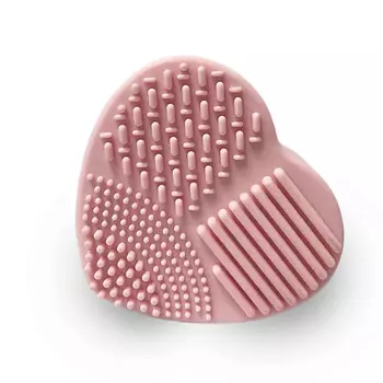 SISTERSINHEELS Коврик для мытья кистей "Сердце"