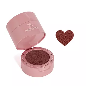 SISTERSINHEELS Жидкие румяна-кушон "Сердце"