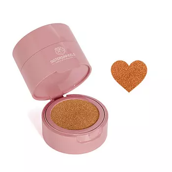 SISTERSINHEELS Жидкие румяна-кушон "Сердце"