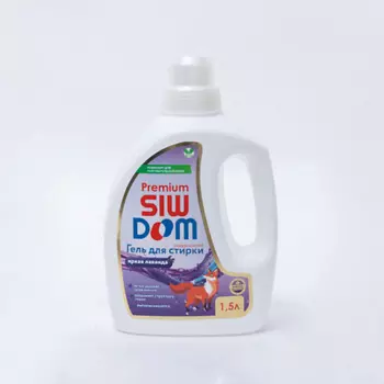 SIWDOM Гель для стирки белья универсальный, Яркая лаванда 1500.0