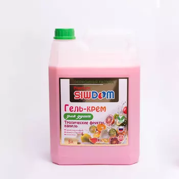 SIWDOM Гель-крем для душа, Тропические фрукты, ваниль 5000.0