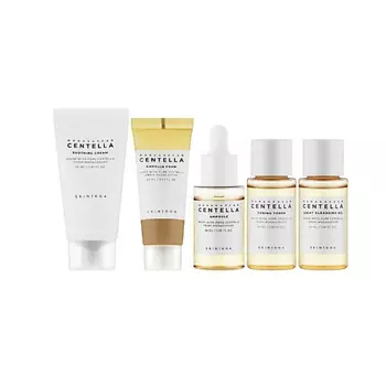SKIN1004 Дорожный набор миниатюр для ухода за лицом с центеллой Madagascar Centella Travel Kit