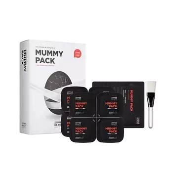 SKIN1004 Набор масок для лица с черным трюфелем Zombie Beauty Mummy Pack & Activator Kit