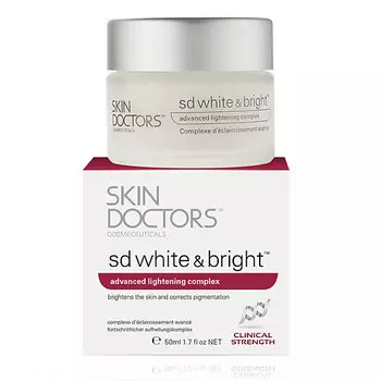 SKIN DOCTORS Отбеливающий крем для лица и тела SD White &amp; Bright