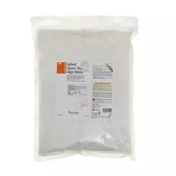 SKINDOM Альгинатная маска бархатная с экстрактом зелёного чая