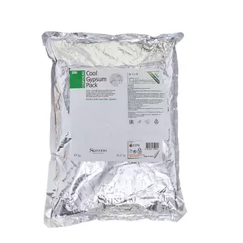 SKINDOM Гипсовая маска для лица охлаждающая