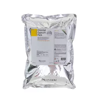 SKINDOM Гипсовая маска для лица ориентальная