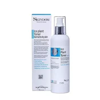 SKINDOM Тоник для лица с ледяником для нормальной и сухой кожи 220.0