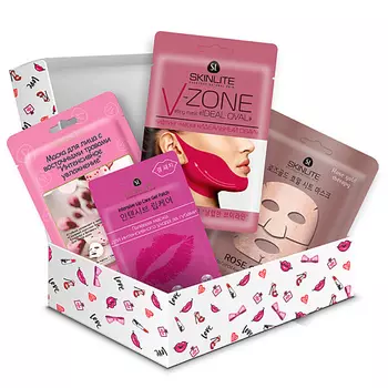 SKINLITE Набор средств для лица Бьюти Бокс "ПИЖАМА PARTY"