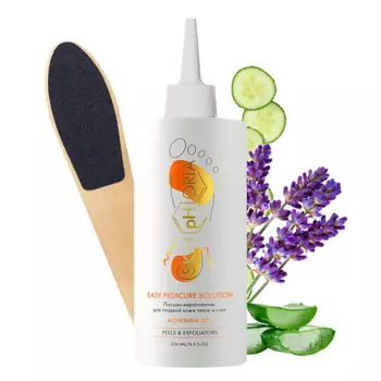 SKINPHORIA Лосьон-кератолитик для гладкой кожи пяток и стоп Easy Pedicure Solution 250.0