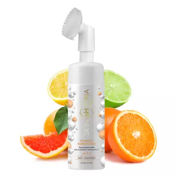 SKINPHORIA Очищающая пенка для умывания с витамином С Vitamin C Bubble Foam 150.0