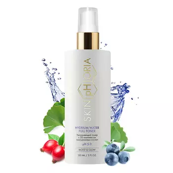 SKINPHORIA Увлажняющий тонер с 3D комплексом гиалуроновых кислот Hydrium Water Full Toner 150.0