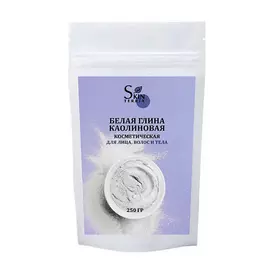 SKINTERRIA Глина белая каолиновая косметическая для лица, волос и тела 250.0