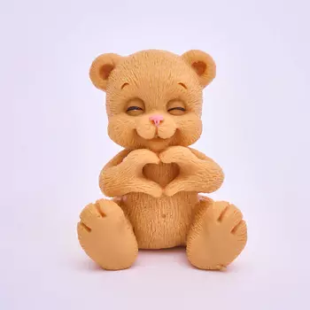 SKUINA Мыло медведь - любимка, мыло ручной работы 100.0