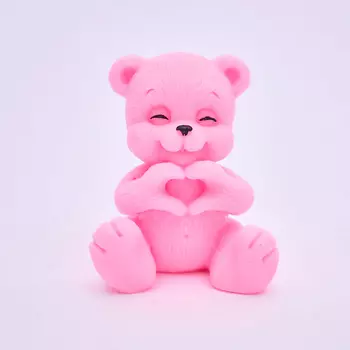 SKUINA Мыло медвежонок розовый, подарочное мыло 100.0