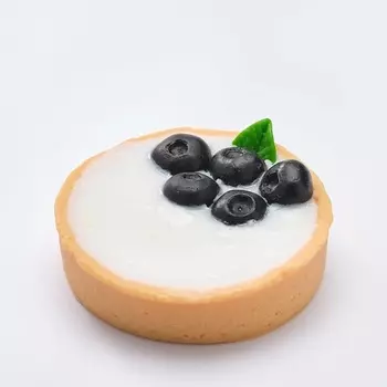 SKUINA Мыло ручной работы Большая тарталетка с черникой в сметане 100.0