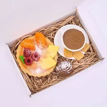 SKUINA Мыло ручной работы чашка кофе 100.0