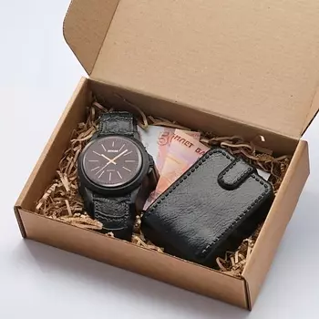 SKUINA Мыло ручной работы Часы и портмоне с купюрой 170.0