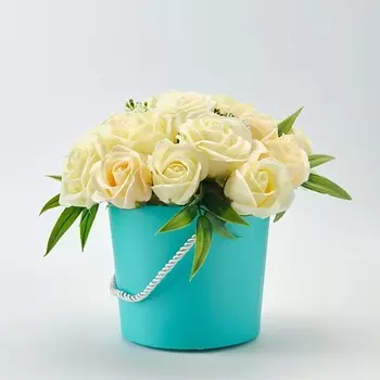 SKUINA Мыло ручной работы Цветочная композиция 19 роз 250.0