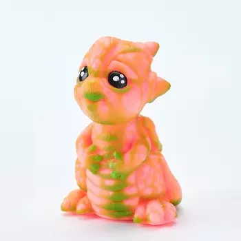 SKUINA Мыло ручной работы Дракон зеленорозовый 70.0