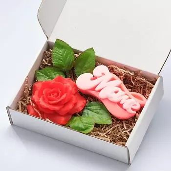 SKUINA Мыло ручной работы Роза для мамы 150.0