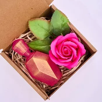 SKUINA Мыло ручной работы зайчик и малина 100.0