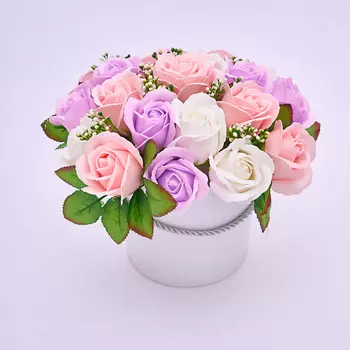 SKUINA Подарочный букет из мыла 21 роза 100.0