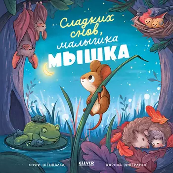 Сlever CLEVER Книжки-картинки. Сладких снов, малышка мышка!