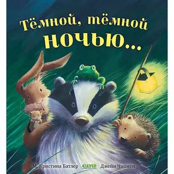 Сlever CLEVER Книжки-картинки. Тёмной, тёмной ночью