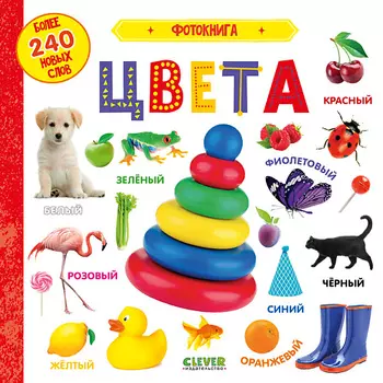 Сlever CLEVER Первые знания. Фотокниги. Фотокнига. Цвета