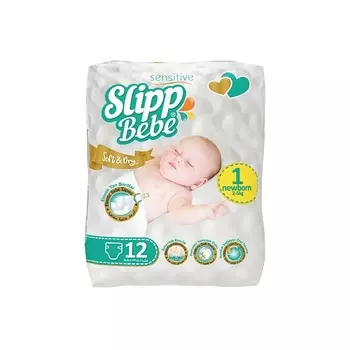 SLIPP BEBE Подгузники для детей № 1 12.0