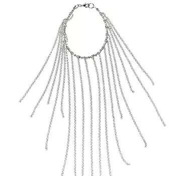 SLOMAYA Браслет из гематита с цепочками