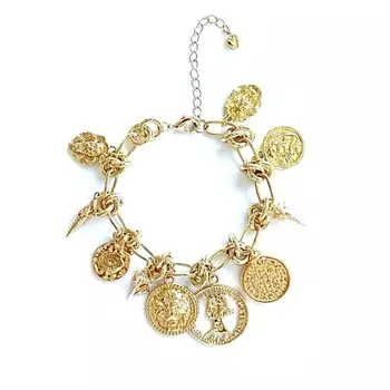 SLOMAYA Браслет с монетками