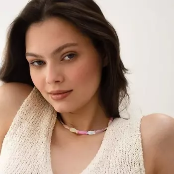 SLOMAYA Колье из перламутра