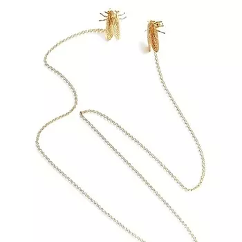 SLOMAYA Серьги цикады