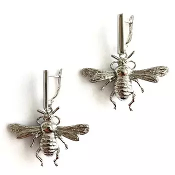 SLOMAYA Серьги-пчелы